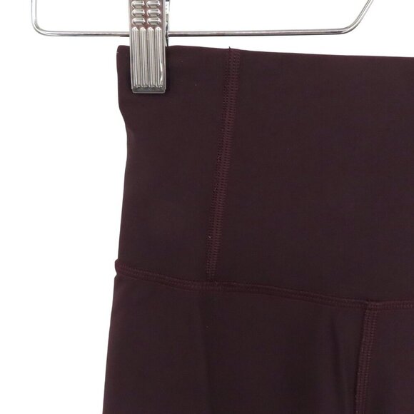 Lululemon Women 2 Zoned In Tight 27in Cassis Deep Purple Athletic Leggings Pants - Picture 3 of 12